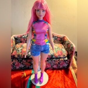 Barbie Fashionista Daisy - out of box, wearing clothes, boots